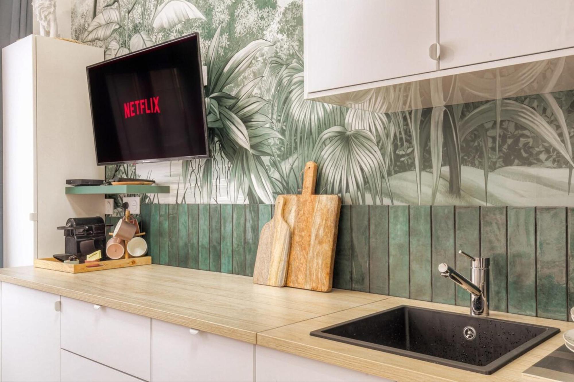 Apartament Atypique Et Reposant Avec Parking Gratuit Villeurbanne Zewnętrze zdjęcie