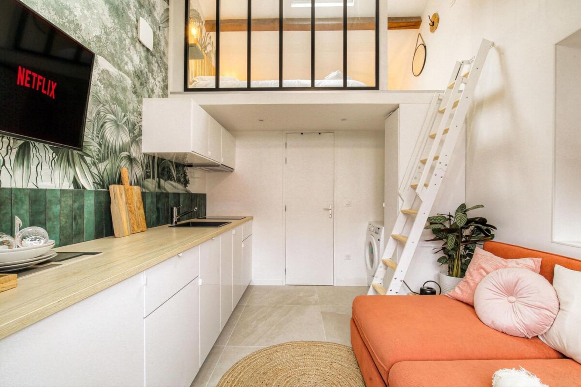 Apartament Atypique Et Reposant Avec Parking Gratuit Villeurbanne Zewnętrze zdjęcie